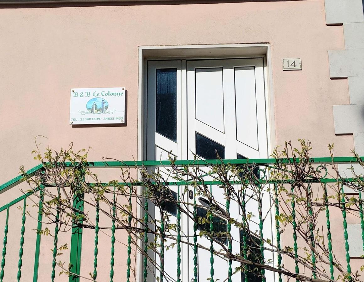 B&B Le Colonne Montefusco Exterior foto